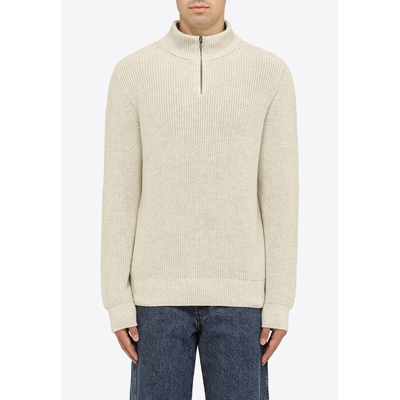 Alex Knitted Sweater Beige mrtwstd_S
