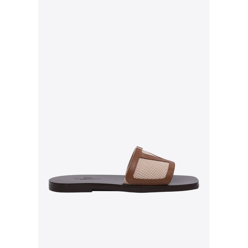 VLogo Canvas Slides Beige wshoeseu_EU 38