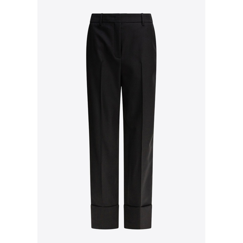 Wool Tailored Pants Black wrtwit_IT 40