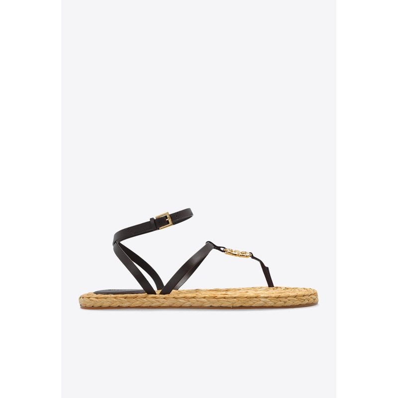 4G Liquid Thong Sandals Beige wshoeseu_EU 35
