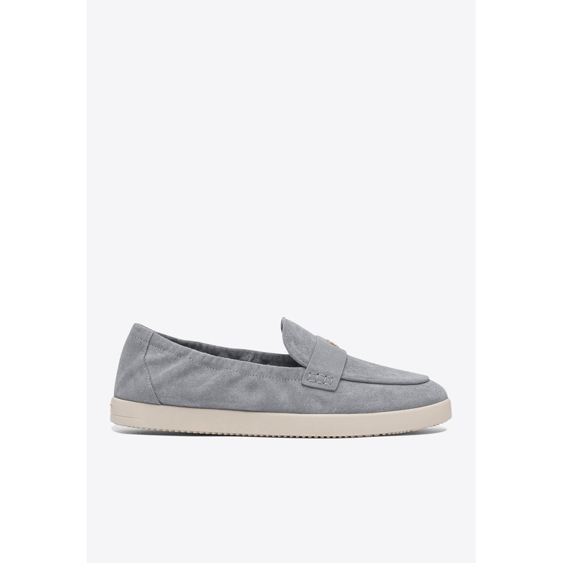 Ballet Sports Suede Loafers Blue wshoesus_US 6