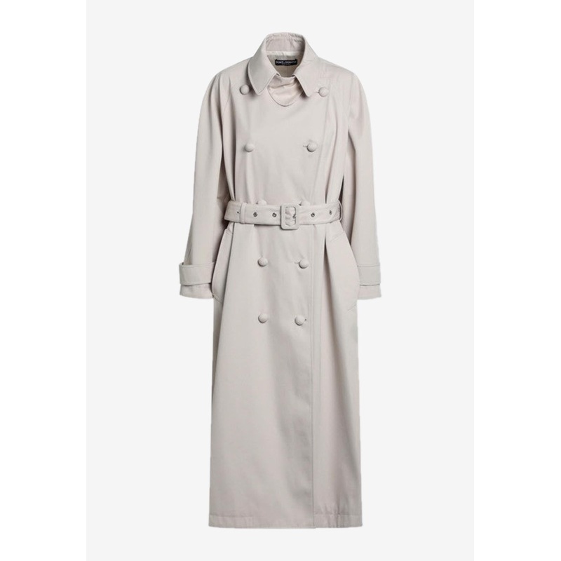 Belted Trench Coat Beige wrtwit_IT 38