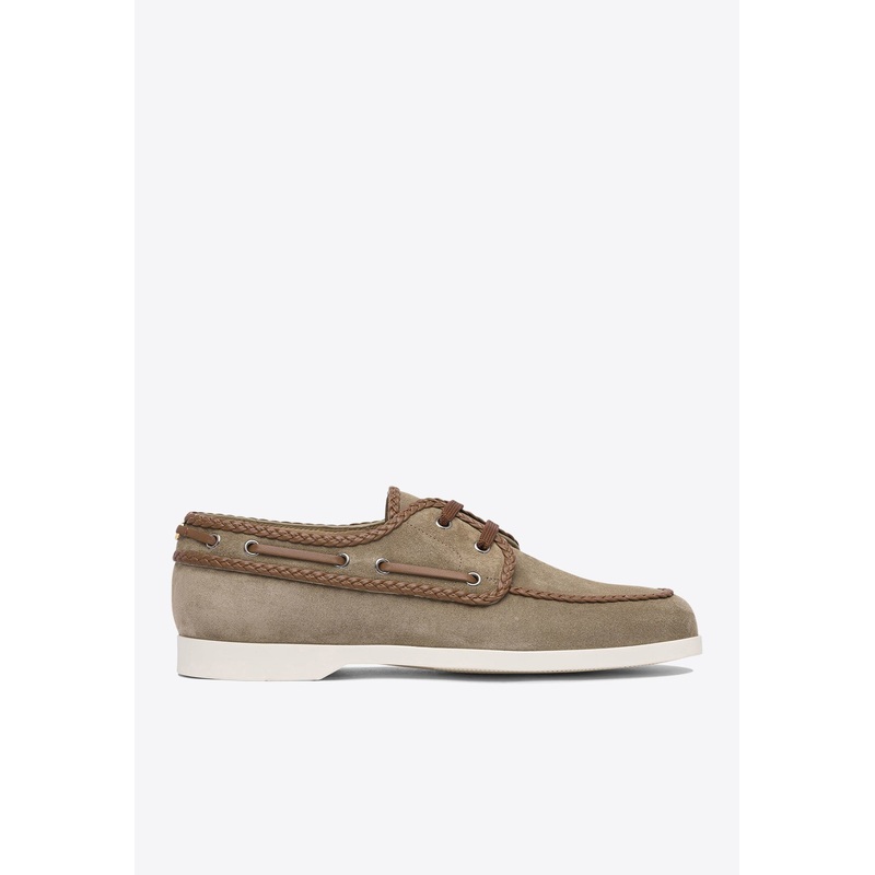 Palm Avenue Crust Suede Loafers Brown mshoeseu_EU 40