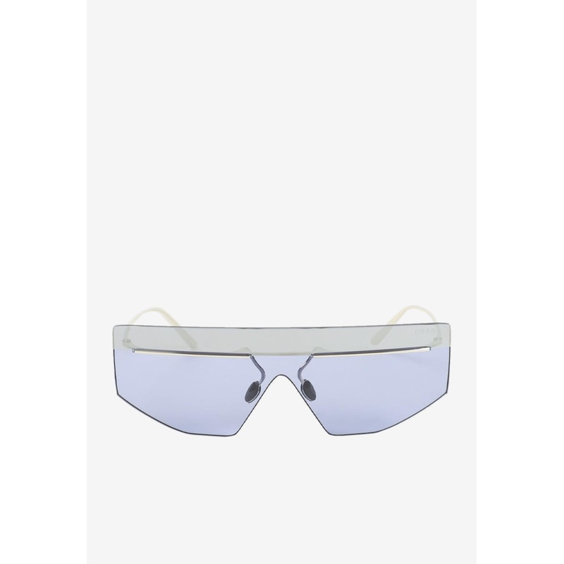 Runway Mask Sunglasses Violet Onesize