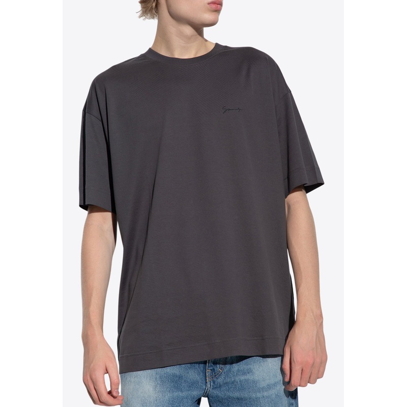 Signature Logo T-shirt Gray mrtwstd_XS