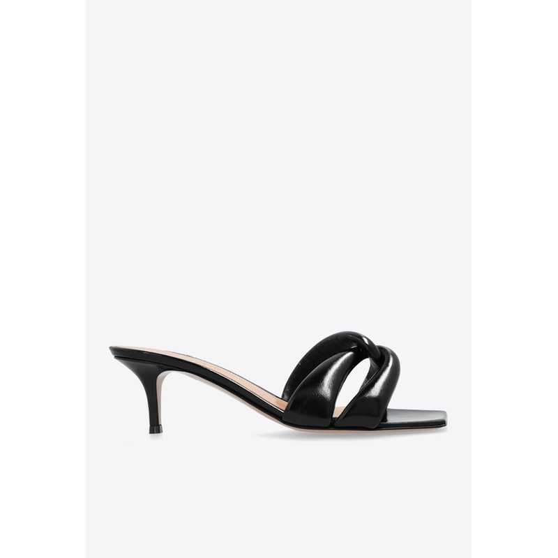 Amour 55 Leather Mules Black wshoeseu_EU 36