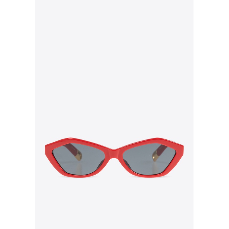 Bambino Geometric Sunglasses Gray Onesize
