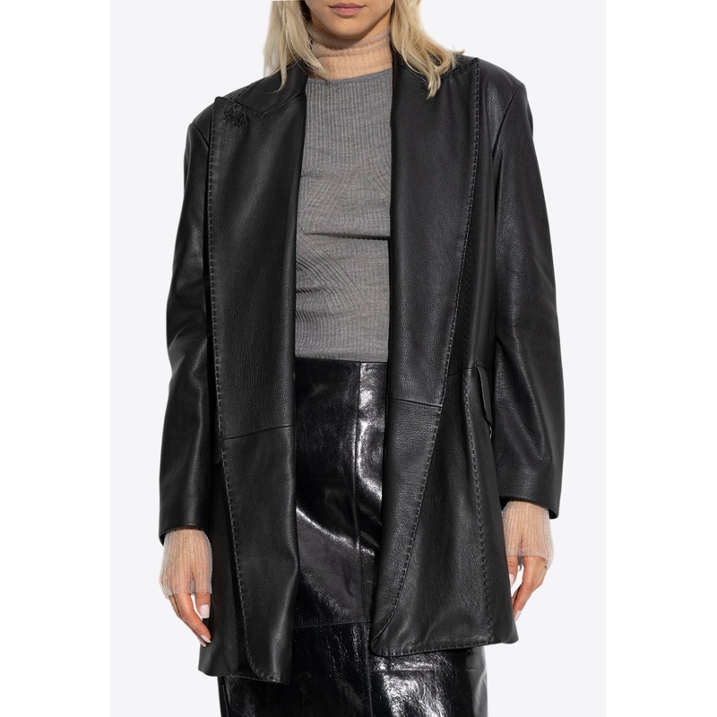Ardea Leather Jacket Black wrtwit_IT 38