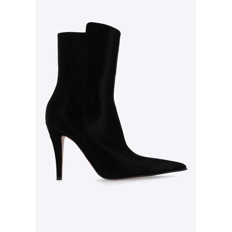 Birdee 105 Satin Ankle Boots Black wshoeseu_EU 36
