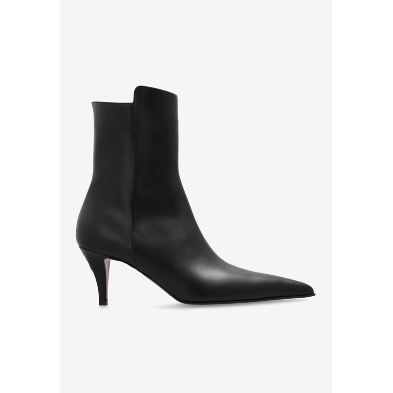 Birdee 70 Leather Ankle Boots Black wshoeseu_EU 36