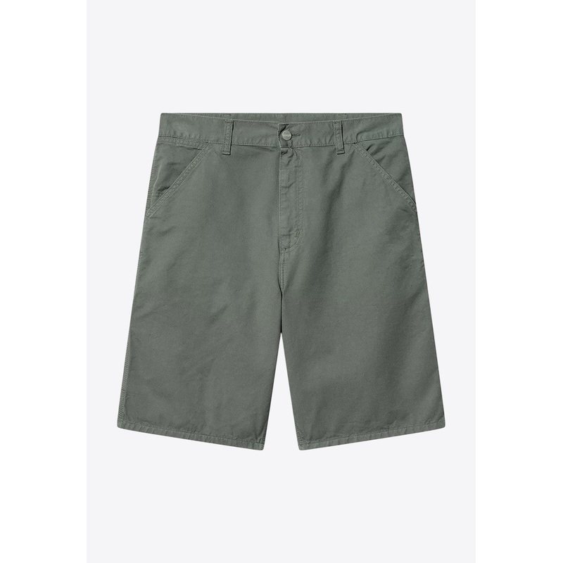 Single Knee Bermuda Shorts Green mrtwbottoms_30