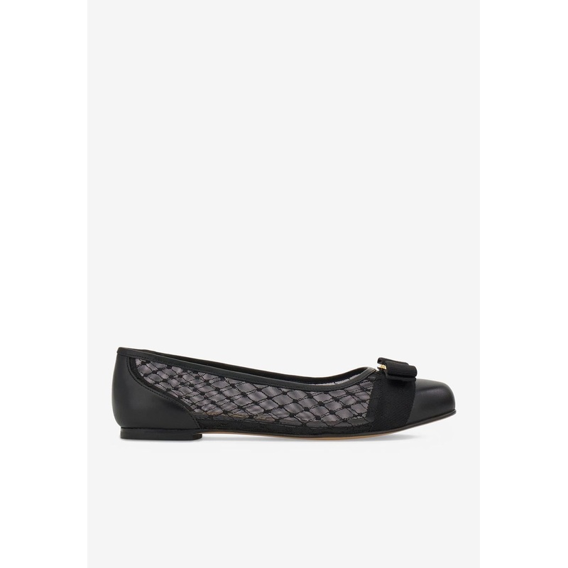 Varina Mesh Ballet Flats Black wshoesus_US 6