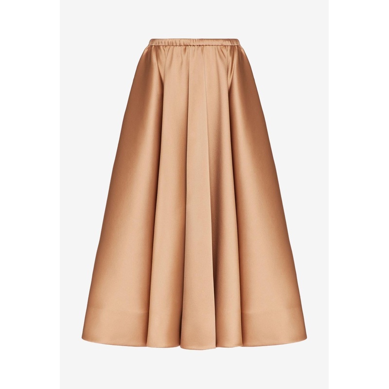 Techno Duchesse Midi Skirt Sand wrtwit_IT 40