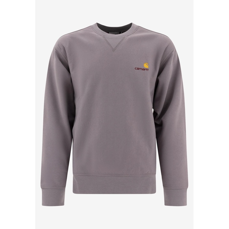 American Script Sweatshirt Gray mrtwstd_M
