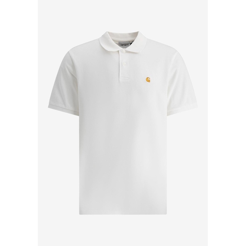 Chase Pique Polo T-shirt White mrtwstd_S