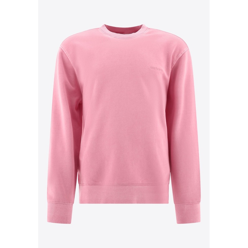 Duster Script Sweatshirt Pink mrtwstd_S