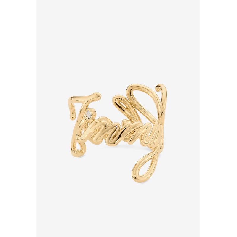 Logo Script Ring Gold S
