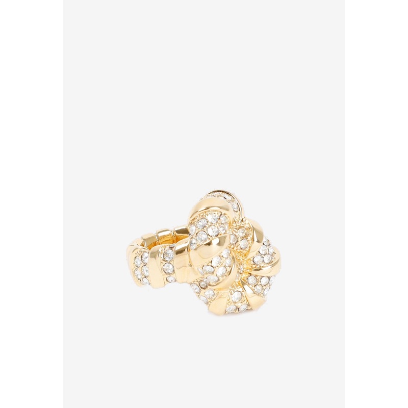 Melodie Rhinestone Ring Gold FR 51