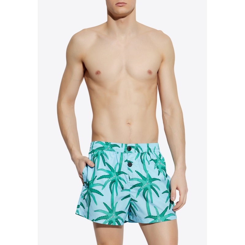 Puntini Printed Swim Shorts Blue mrtwit_IT 46