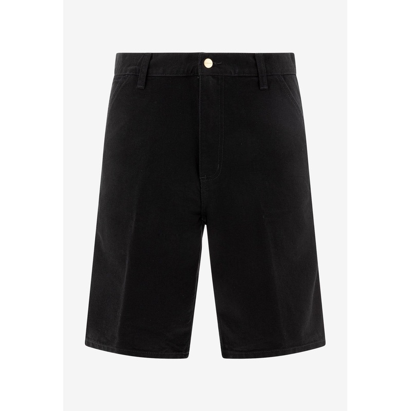 Single Knee Bermuda Shorts Black mrtwbottoms_29