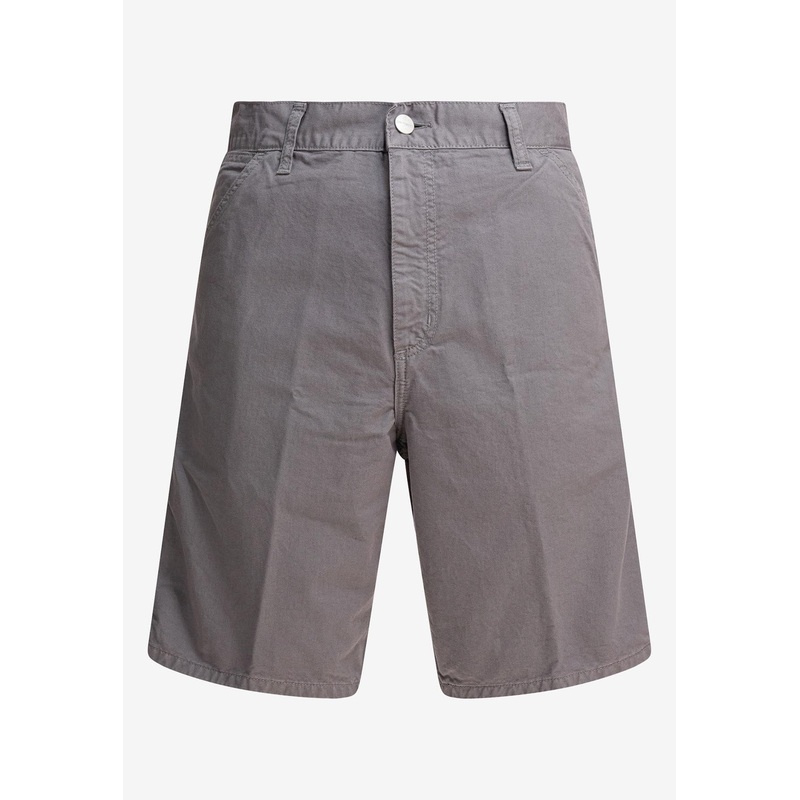 Single Knee Bermuda Shorts Gray mrtwbottoms_29