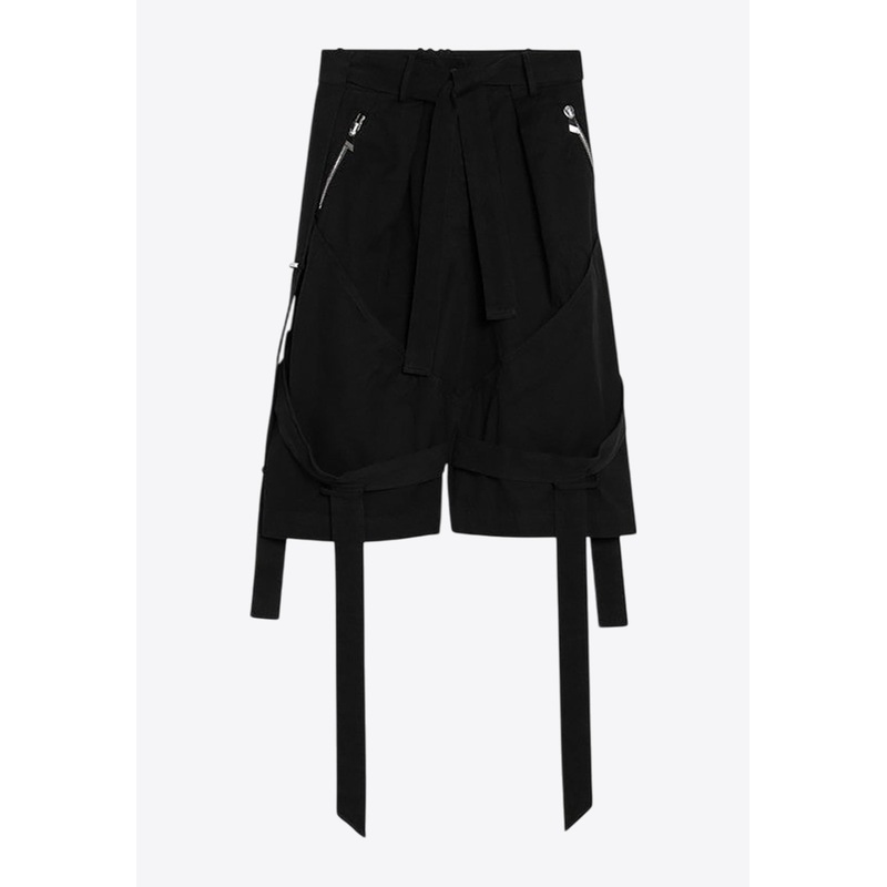 Wide Bermuda Shorts Black wrtwit_IT 38