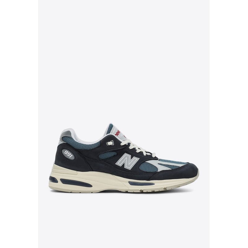 991V2 Lace-Up Sneakers Navy ushoesnb_M7.5/W9