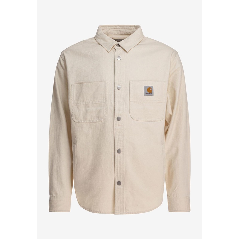 Crawford Logo Shirt Light Beige mrtwstd_M