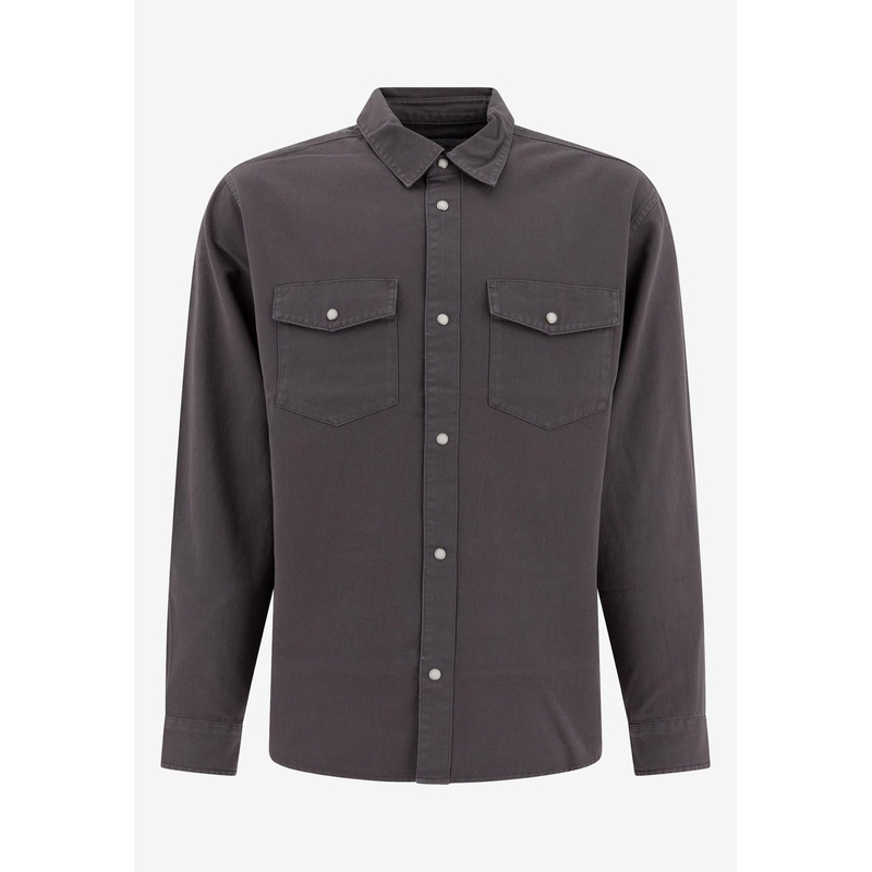 Santa Fe Long-Sleeved Shirt Gray mrtwstd_S