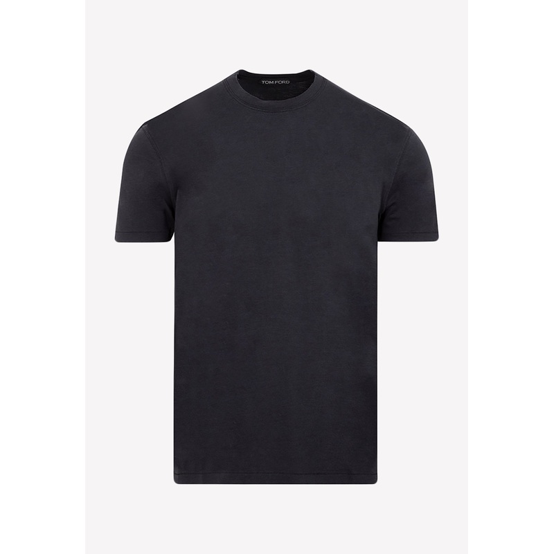 Basic Cotton T-shirt Black mrtwit_IT 48