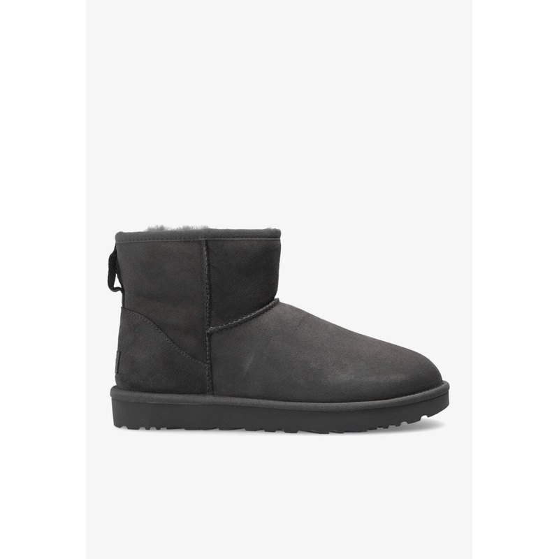 Classic Mini II Suede Boots Gray wshoesus_US 5