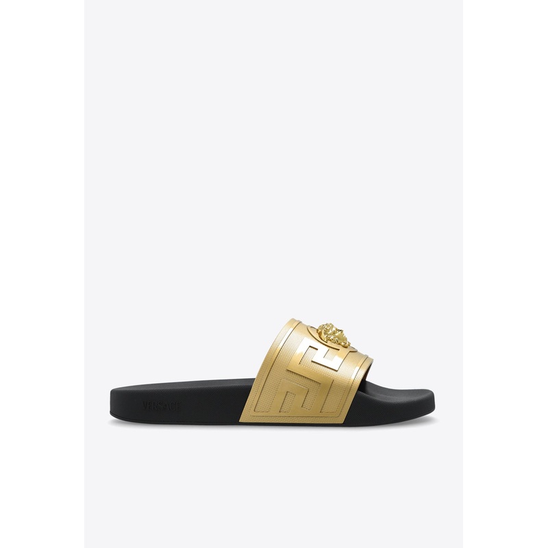 La Medusa Pool Sliders Gold mshoeseu_EU 40
