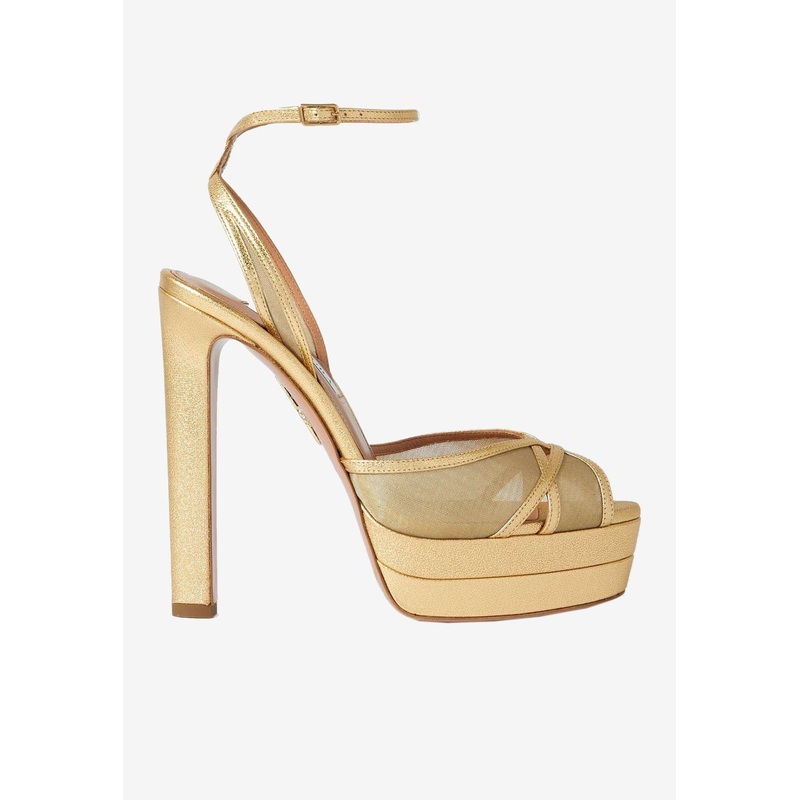 Shear 130 Platform Sandals Gold wshoeseu_EU 35