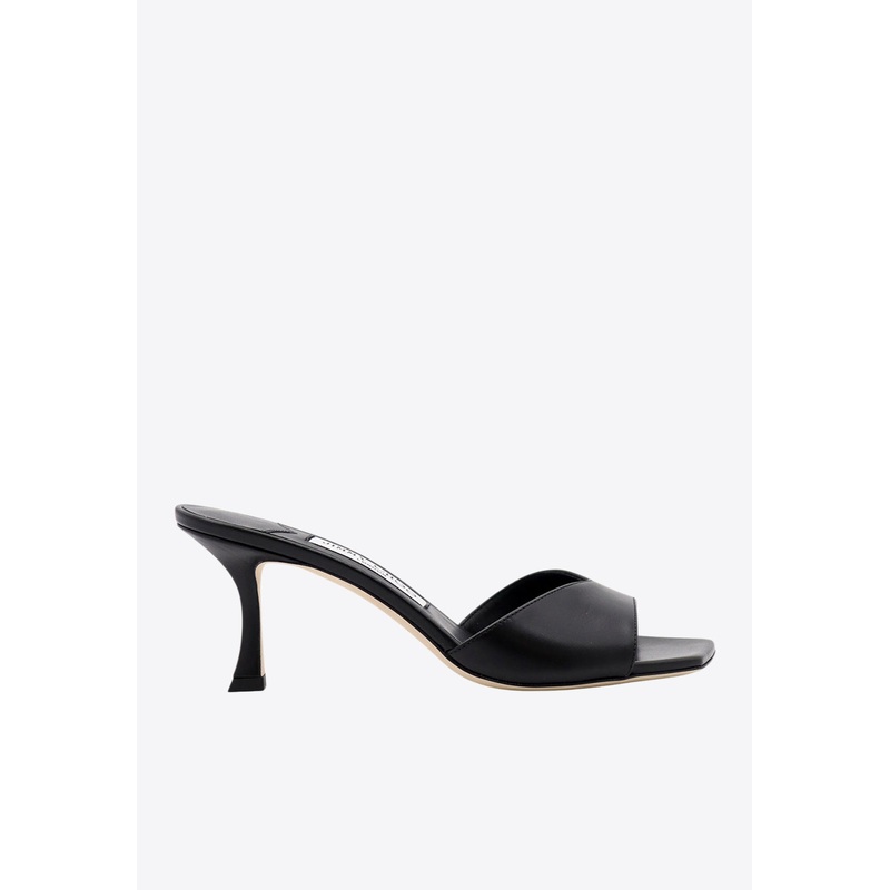 Skye 70 Leather Mules Black wshoeseu_EU 41