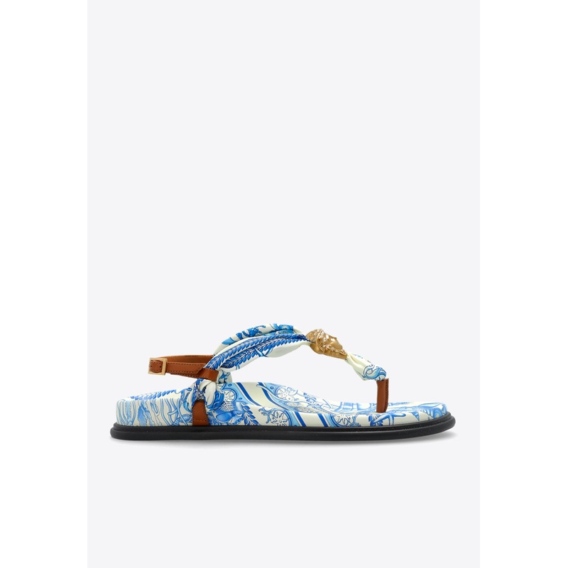 Underwater Barocco La Medusa Sandals Blue wshoeseu_EU 35