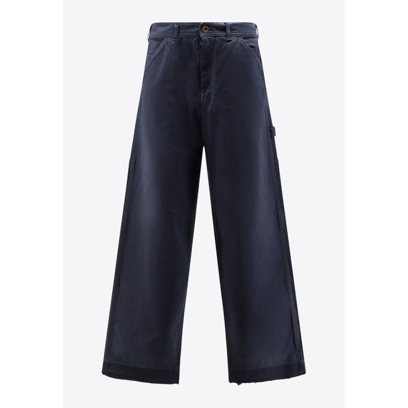 Washed Denim Jeans Blue mrtwbottoms_30