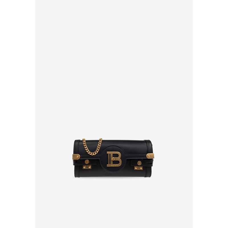 B-Buzz 23 Leather Chain Clutch Black Onesize