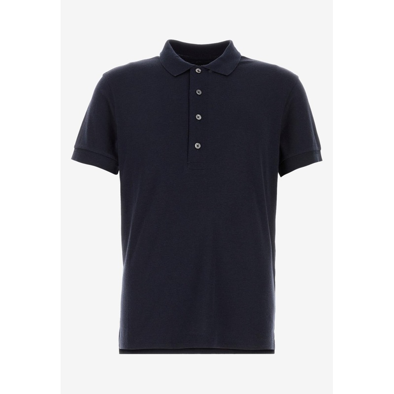 Short-Sleeved Polo T-shirt Blue mrtwit_IT 48