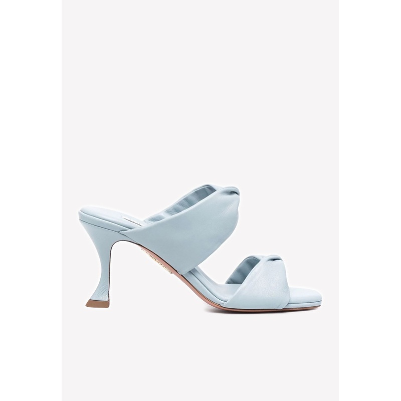Twist 75 Sandals in Leather Light Blue wshoeseu_EU 35