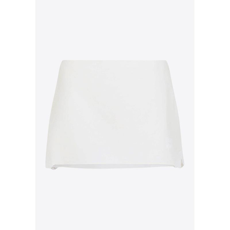 A-line Mini Skirt White wrtwit_IT 38