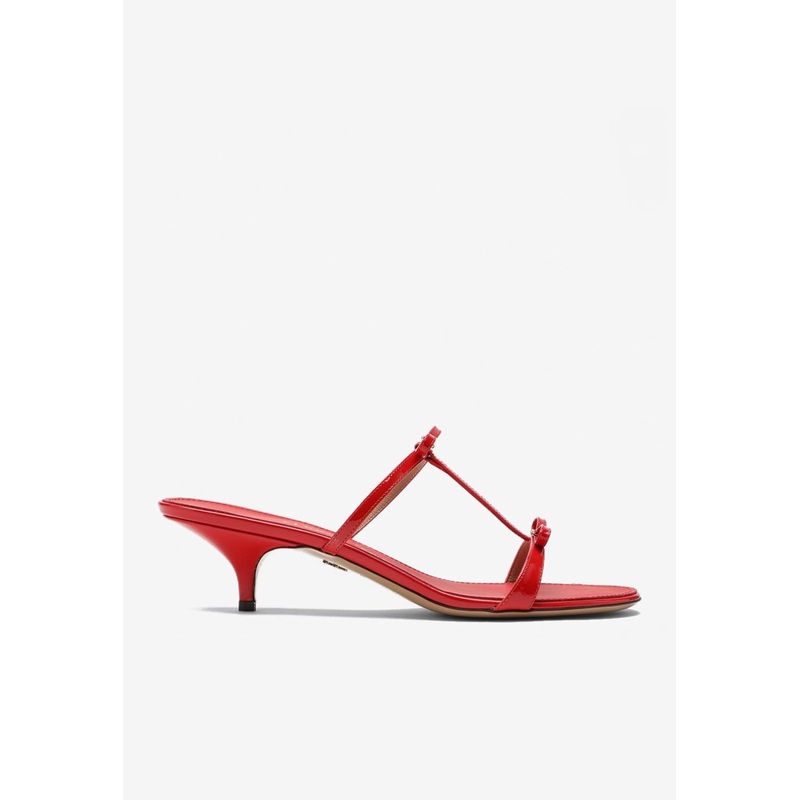 Abili 40 Mini Bow Sandals Red wshoesus_US 5.5