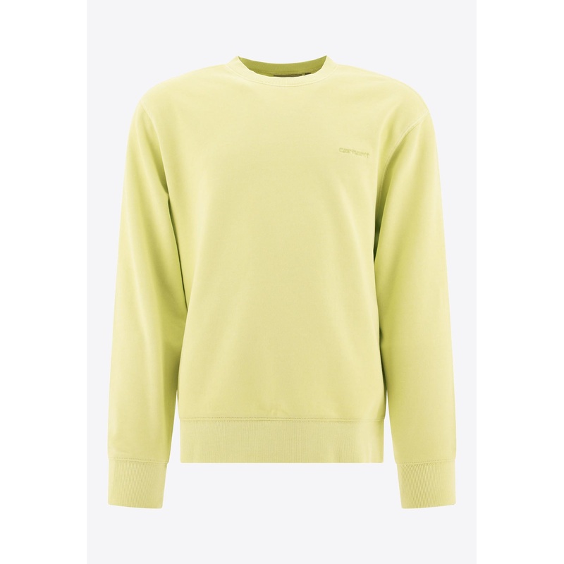 Duster Script Sweatshirt Green mrtwstd_S