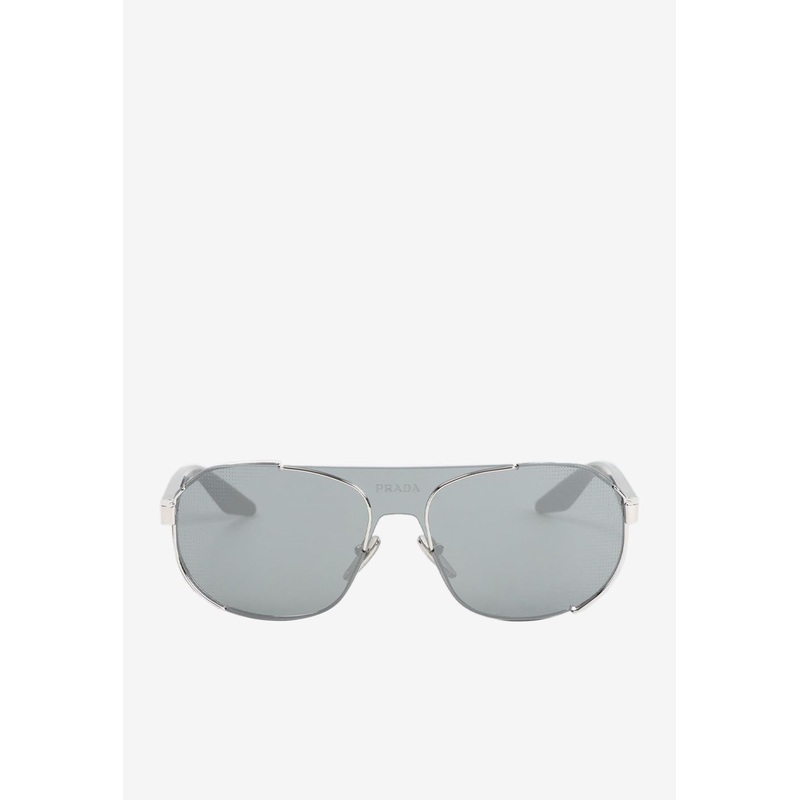 Linea Rossa Aviator Sunglasses Gray Onesize
