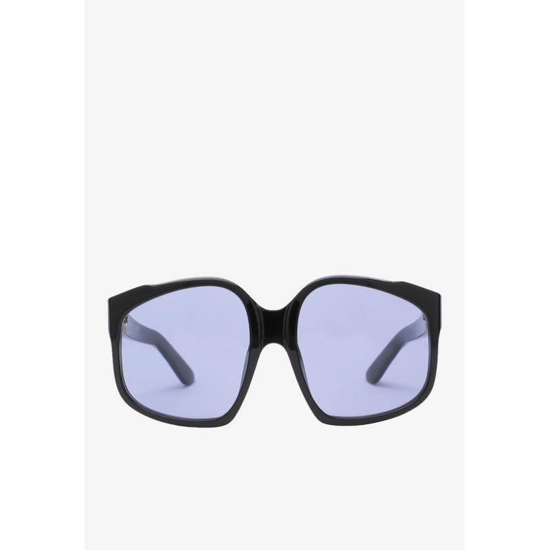 Ombre Square Sunglasses Blue Onesize