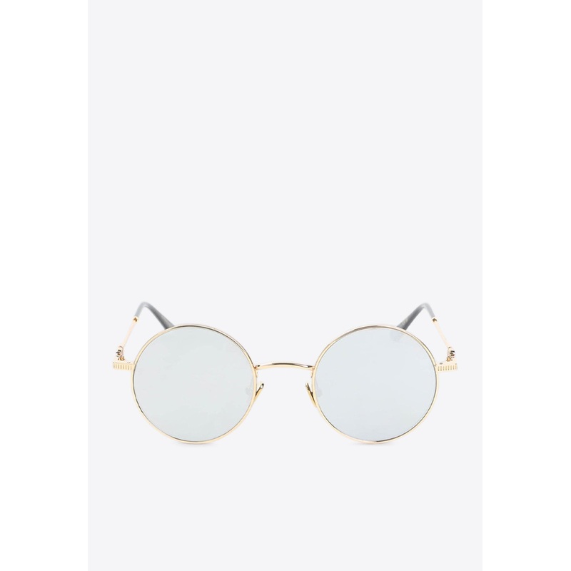 VLogo Round Sunglasses Blue Onesize