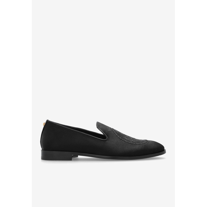Barocco Medusa Loafers Black mshoeseu_EU 39