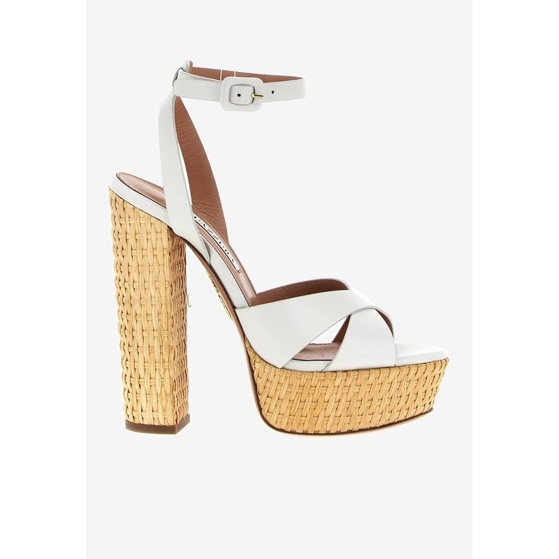 Sunseeker 140 Platform Sandals White wshoeseu_EU 36.5