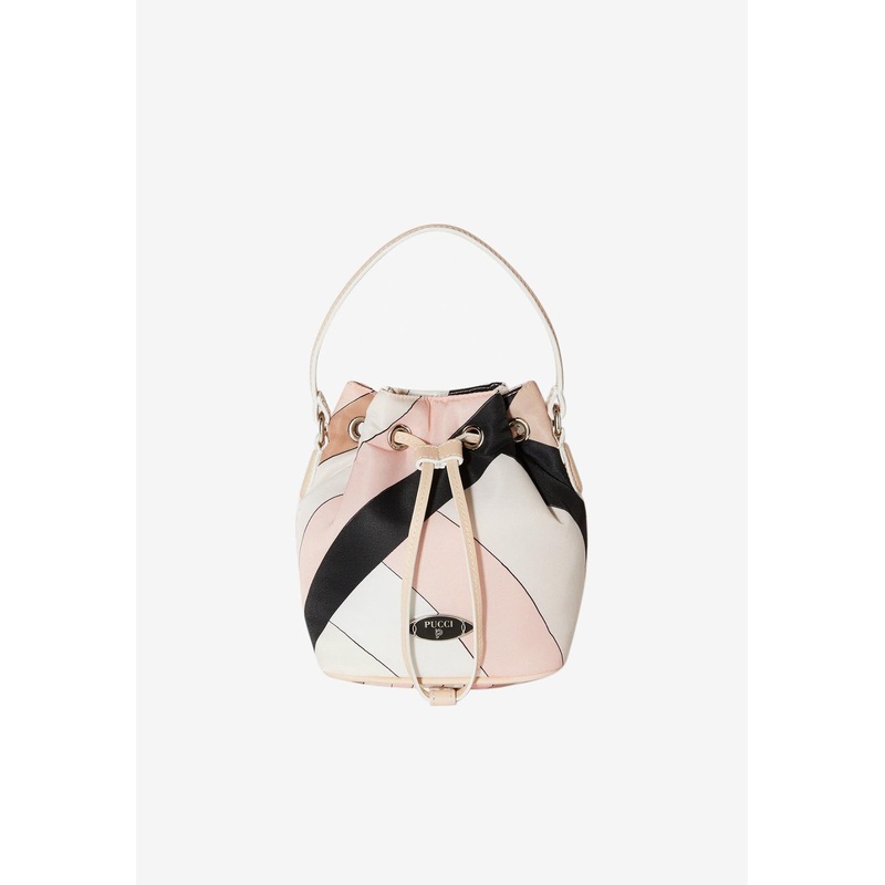 Yummy Printed Bucket Bag Beige Onesize