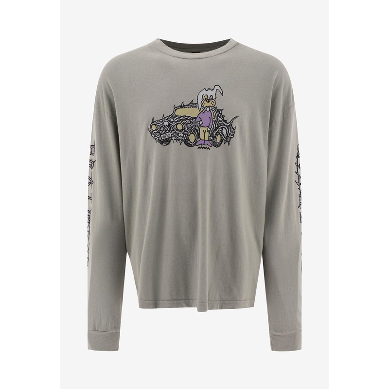 Bio Dog Long-Sleeved T-shirt Green mrtwstd_S