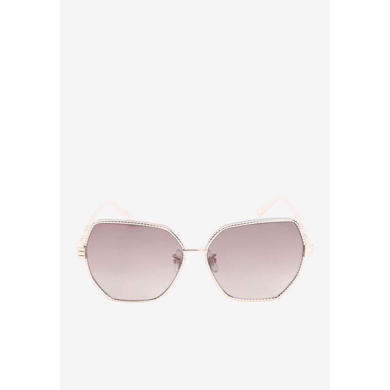 Butterfly Metal Sunglasses Metallic Onesize